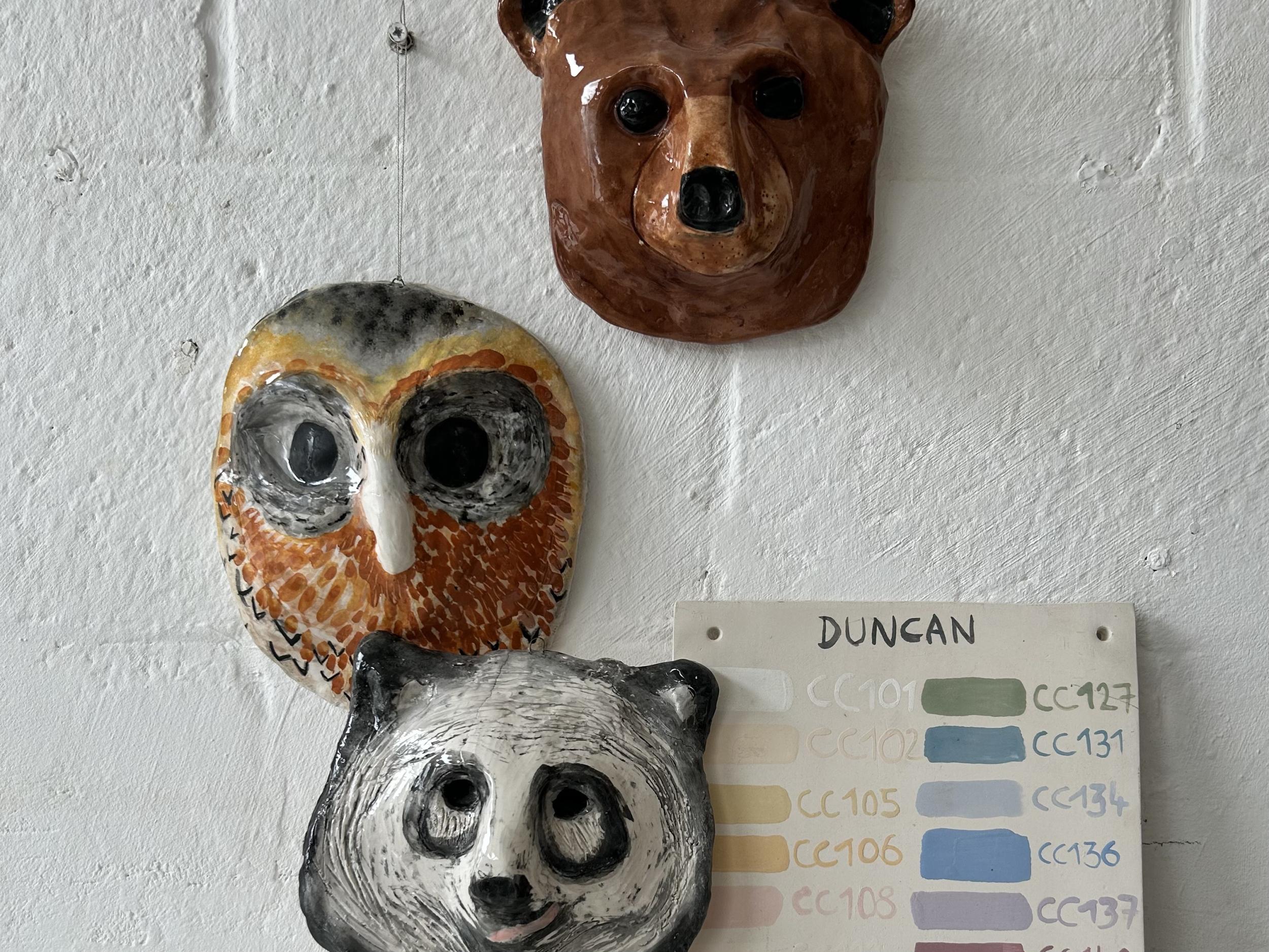 Wecandoo - Décorez votre masque animalier en céramique avec Tania - Image n°6