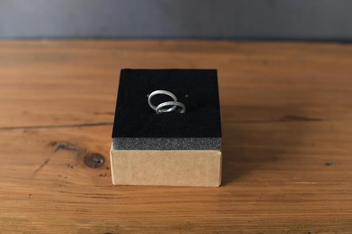 Réalisez votre bague en argent