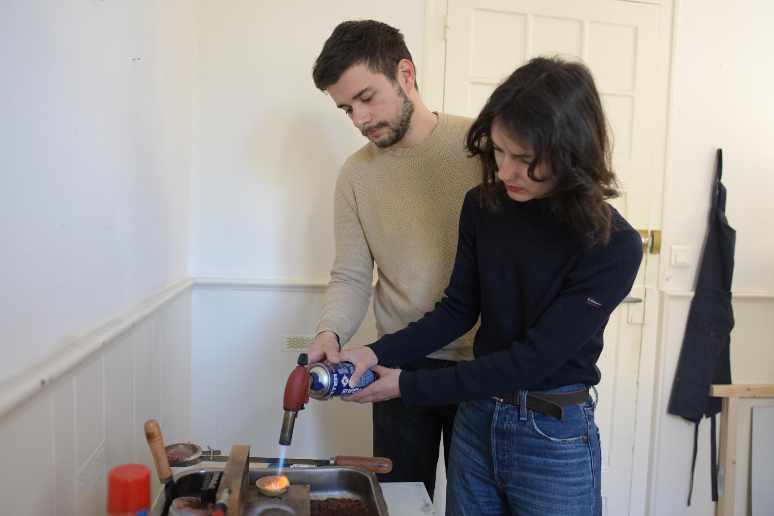 Wecandoo - Réalisez votre bague en argent en forge à froid avec Alexis - Image n°3
