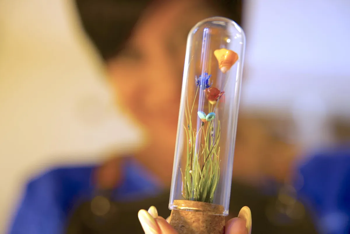 Réalisez votre mini terrarium filé au chalumeau - 2J