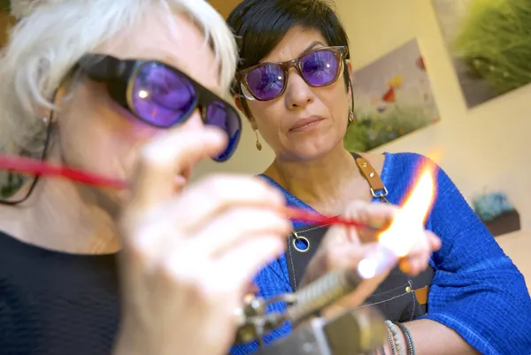 Réalisez votre bouquet de fleurs filé au chalumeau sur une journée avec Catherine - Image n°4 - Wecandoo