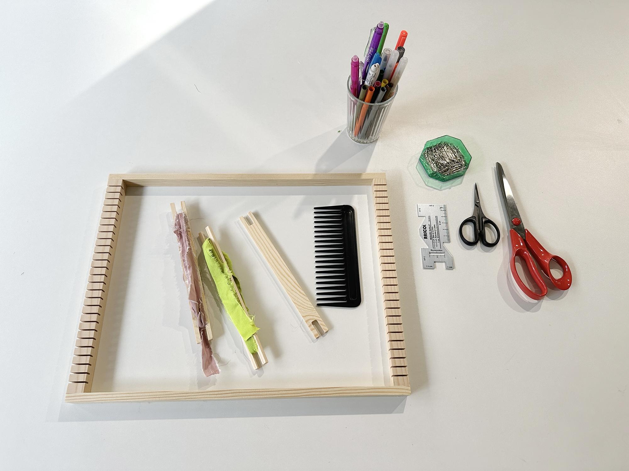 Wecandoo - Découvrez le tissage upcycling sur cadre avec Mathilde - Image n°2