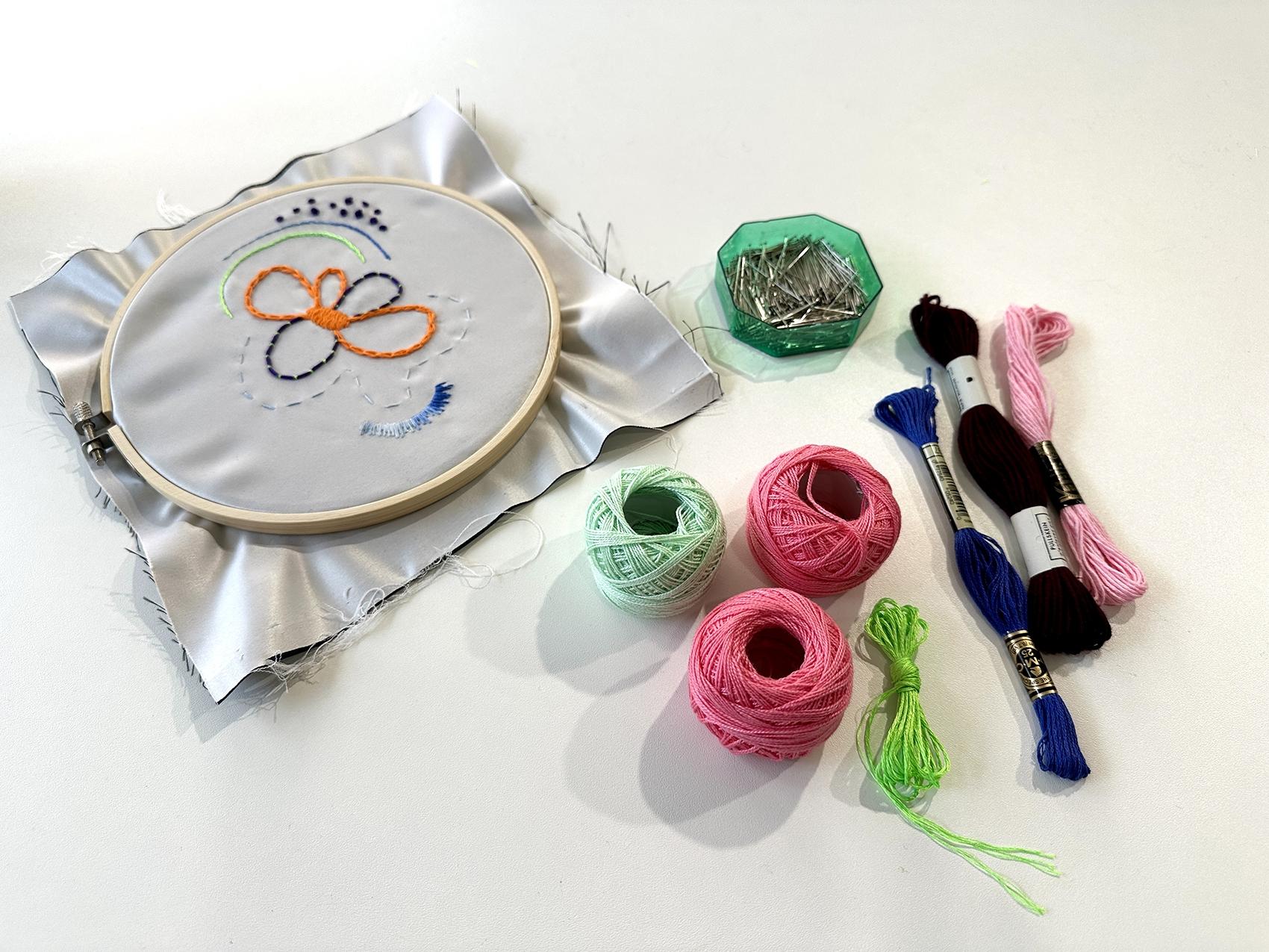 Wecandoo - Initiez-vous à la broderie avec Mathilde - Image n°3