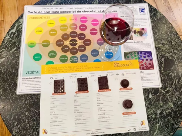 Réunissez votre équipe et initiez-vous aux accords chocolat & vin avec Sabrina et Andrés - Image n°5 - Wecandoo