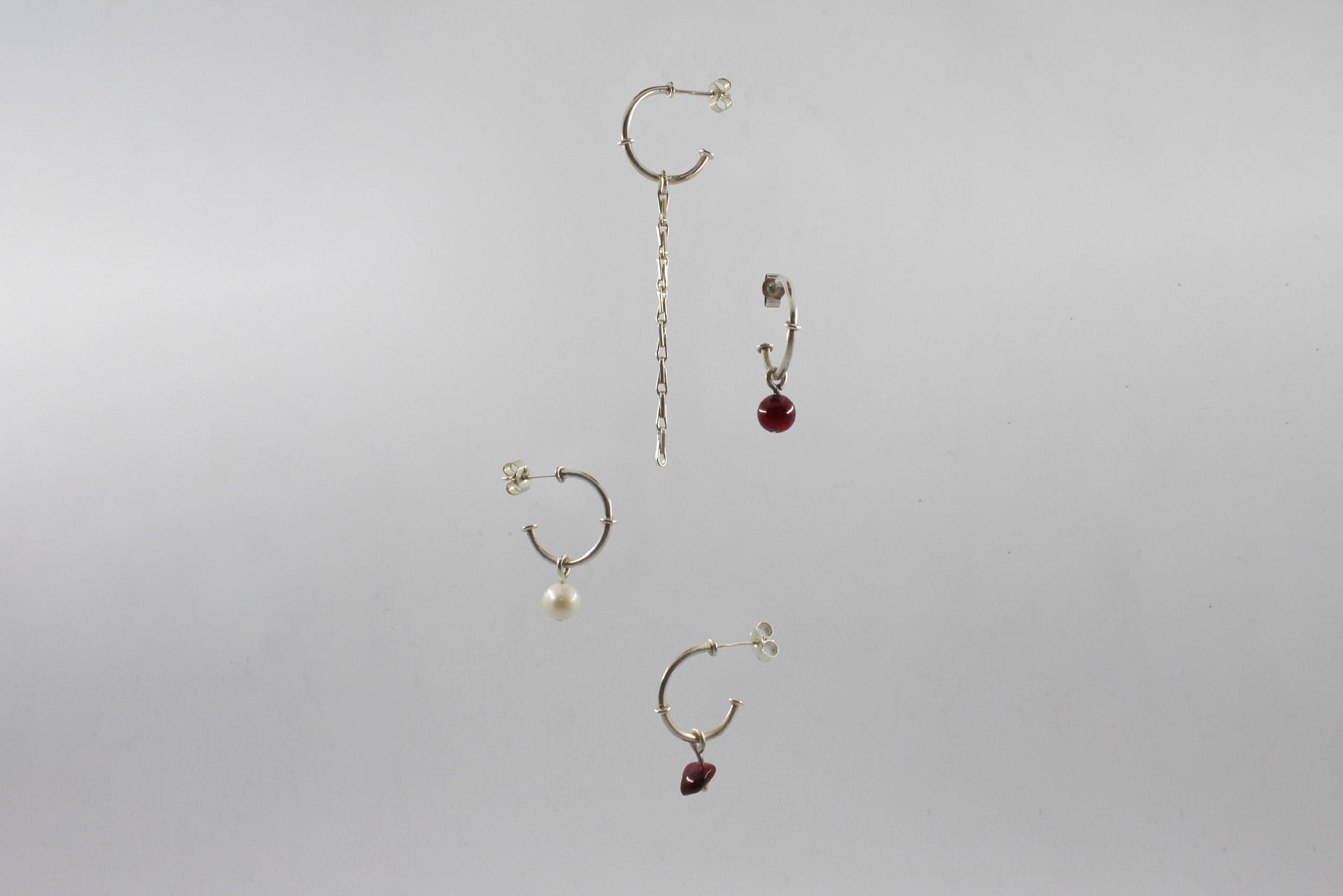 Wecandoo - Réalisez votre paire de boucles d'oreilles créoles en argent 925 avec Hugo - Image n°1