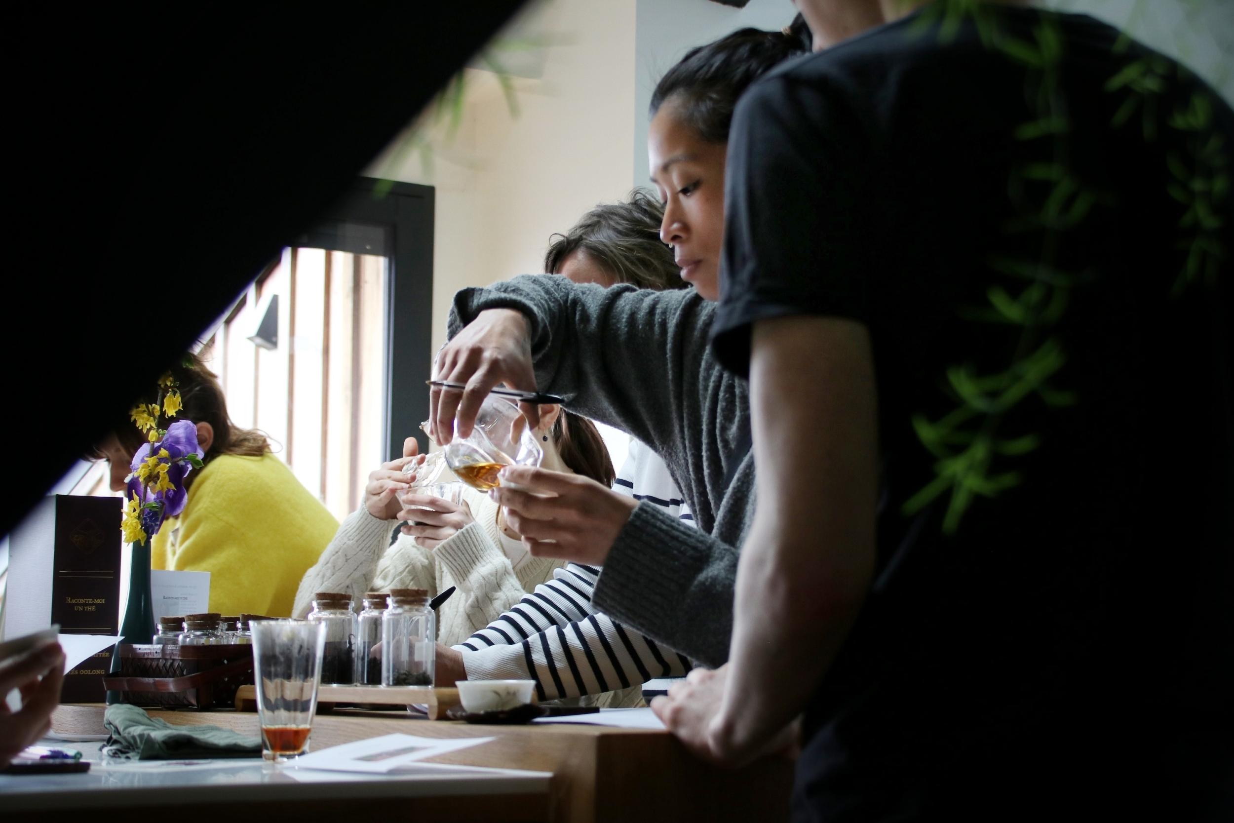 Dégustez du thé à l’heure de l’apéro