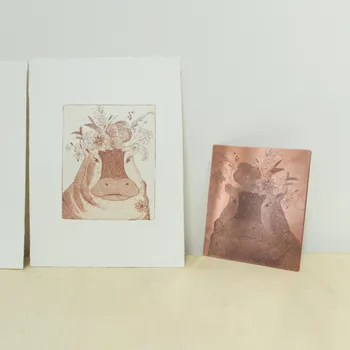 Découvrez la gravure sur cuivre sur un jour