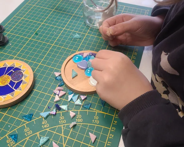 Participez à un atelier mosaïque en duo avec votre enfant accompagnés par Amandine - Image n°2 - Wecandoo