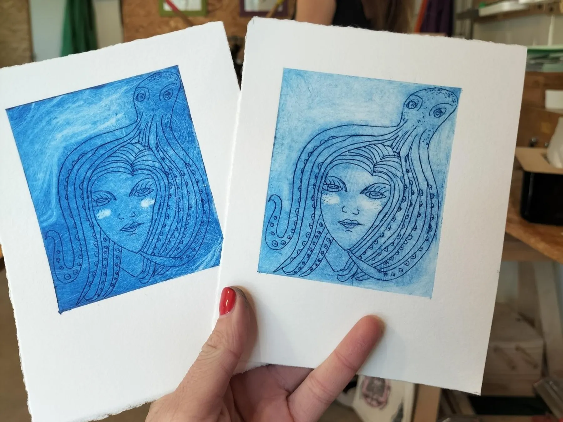 Découvrez la technique de la gravure Tetra Pack avec Émilie - Image n°5 - Wecandoo