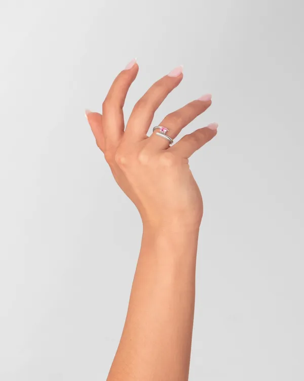 Créez votre bague en argent sertie de zirconium - Image n°2 - Wecandoo