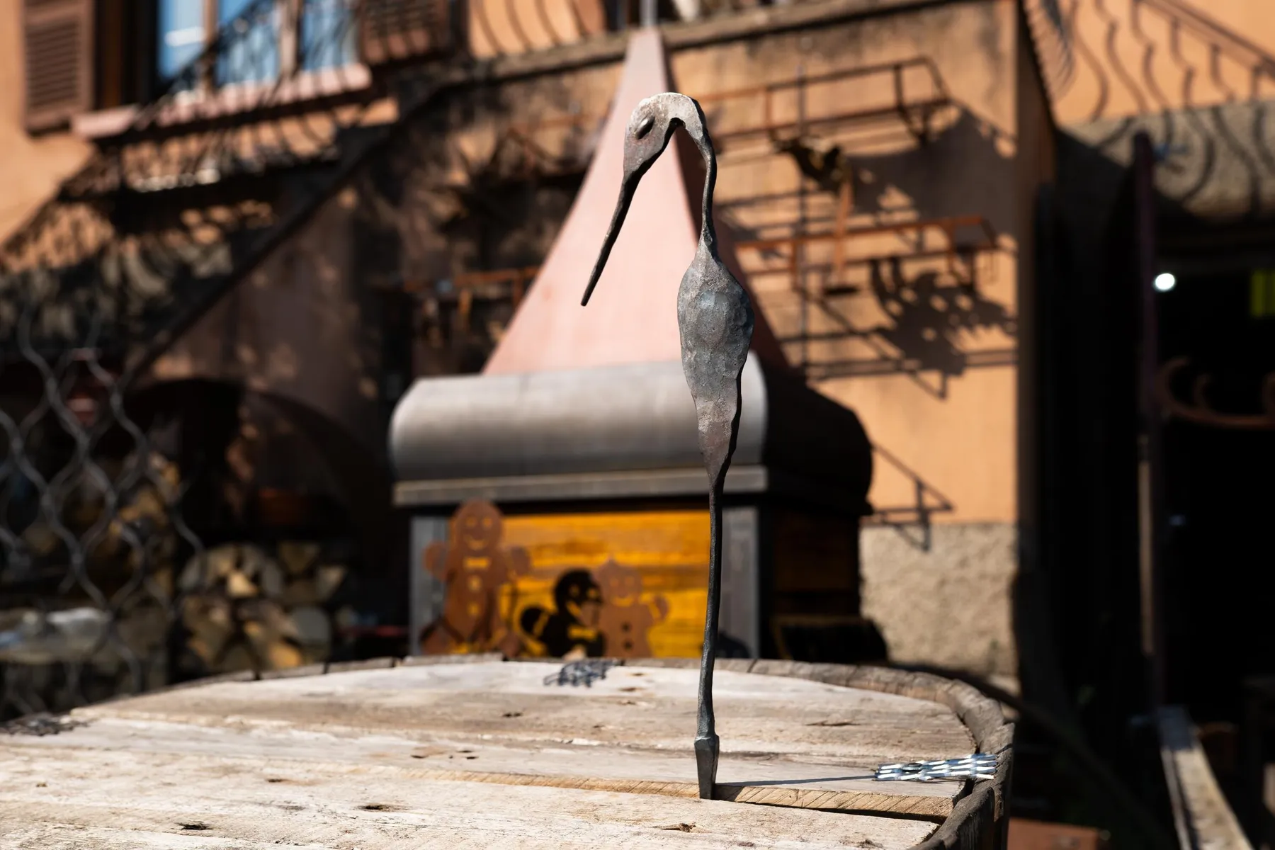 Réalisez votre cigogne en fer forgé avec Frédéric - Image n°1 - Wecandoo