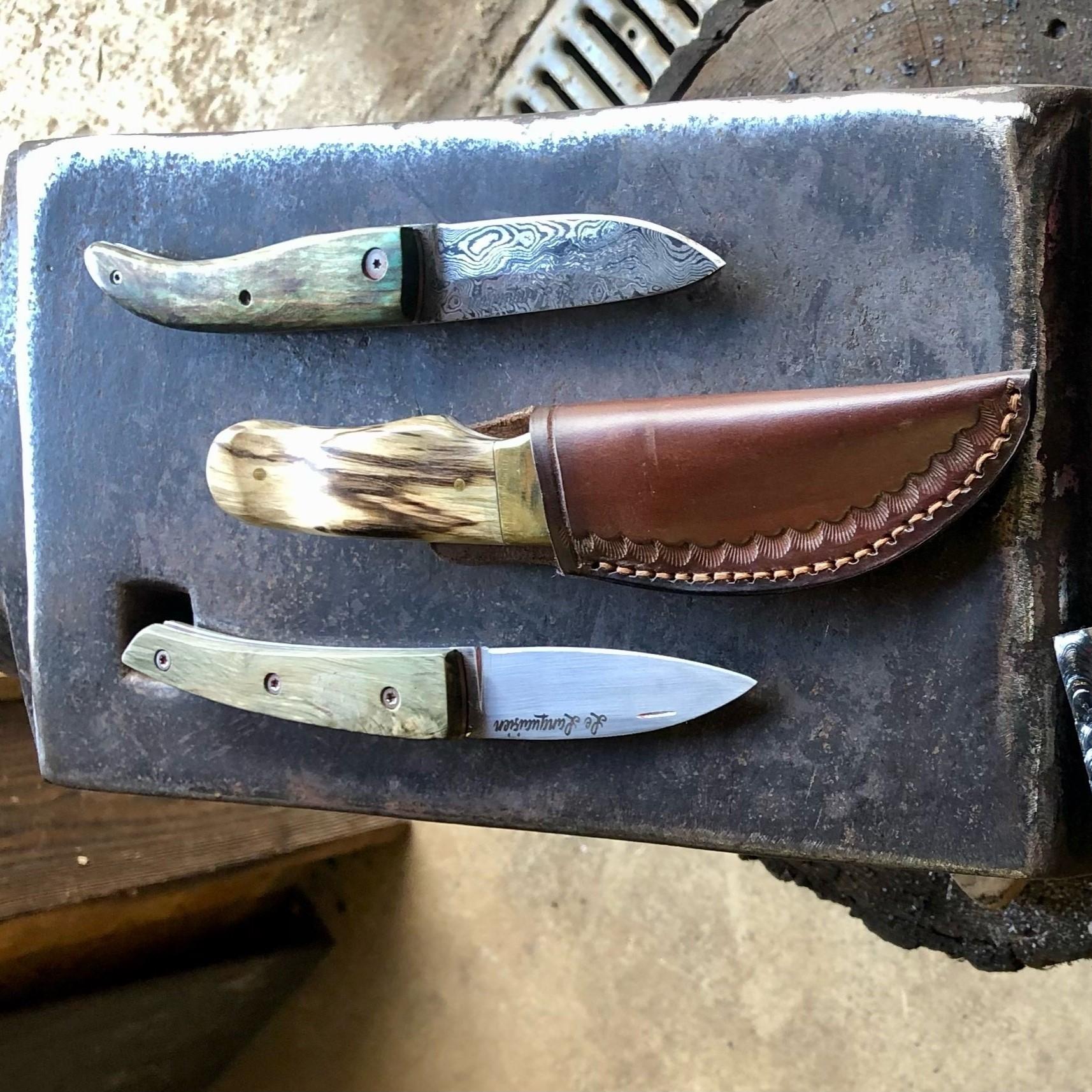 Fabriquez votre couteau en acier Damas - 2J