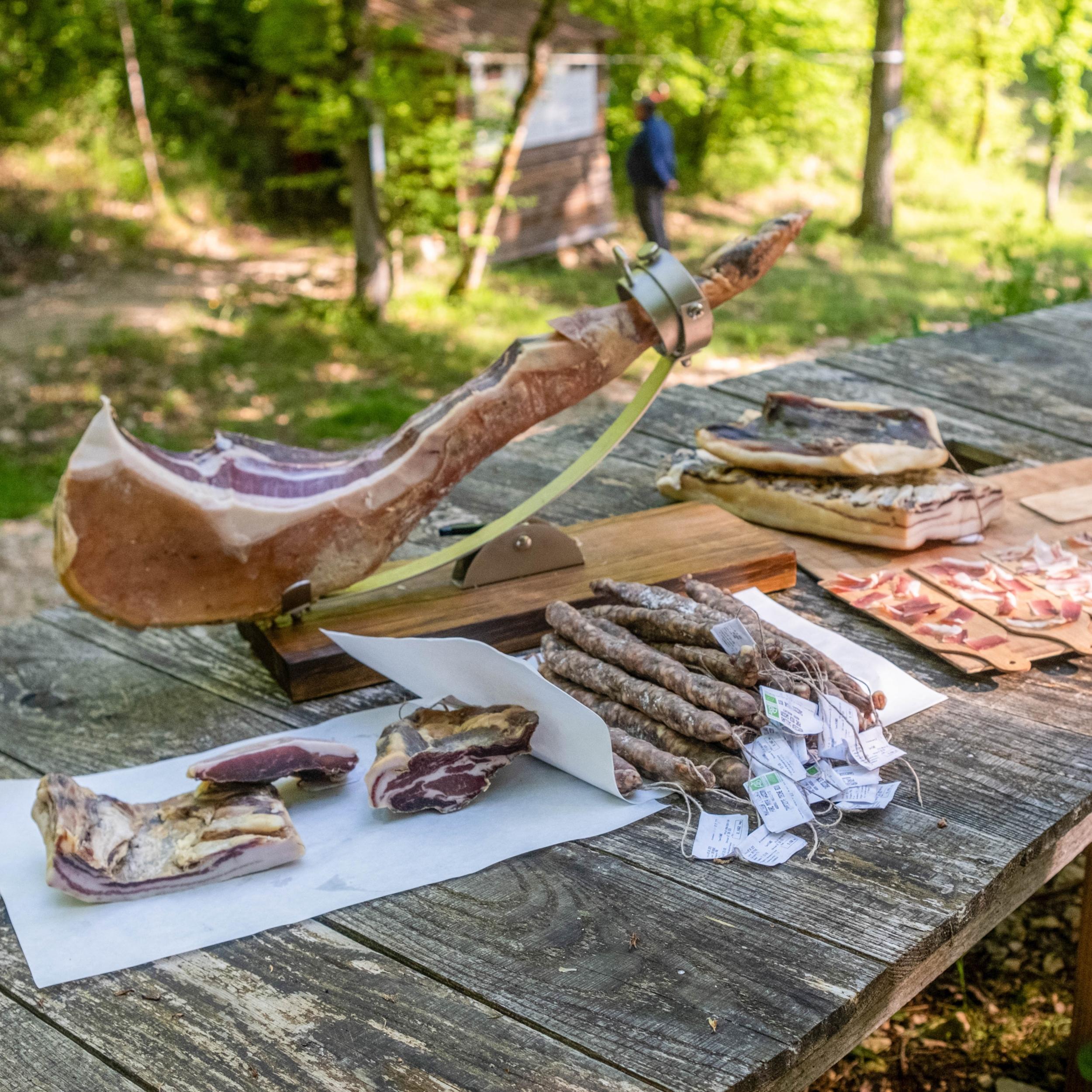 Visitez une ferme de porc noir gascon