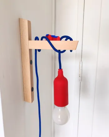 Wecandoo - Réalisez votre lampe murale design