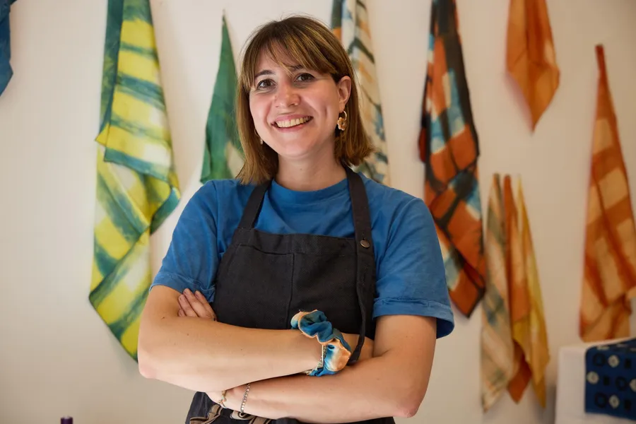 Cindy : Artisan teinturière à Paris