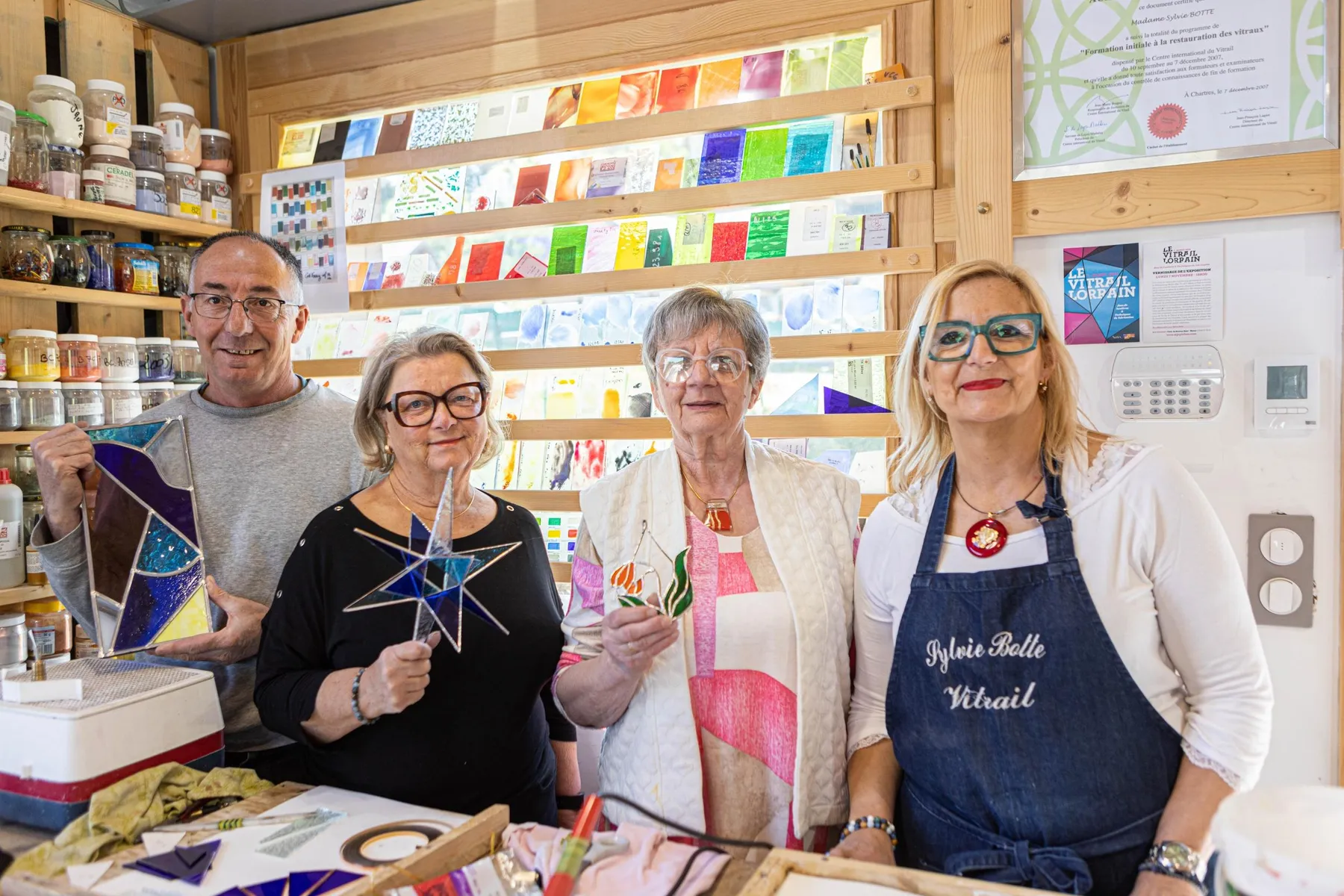 Initiez-vous au vitrail Tiffany avec Sylvie - Image n°4 - Wecandoo