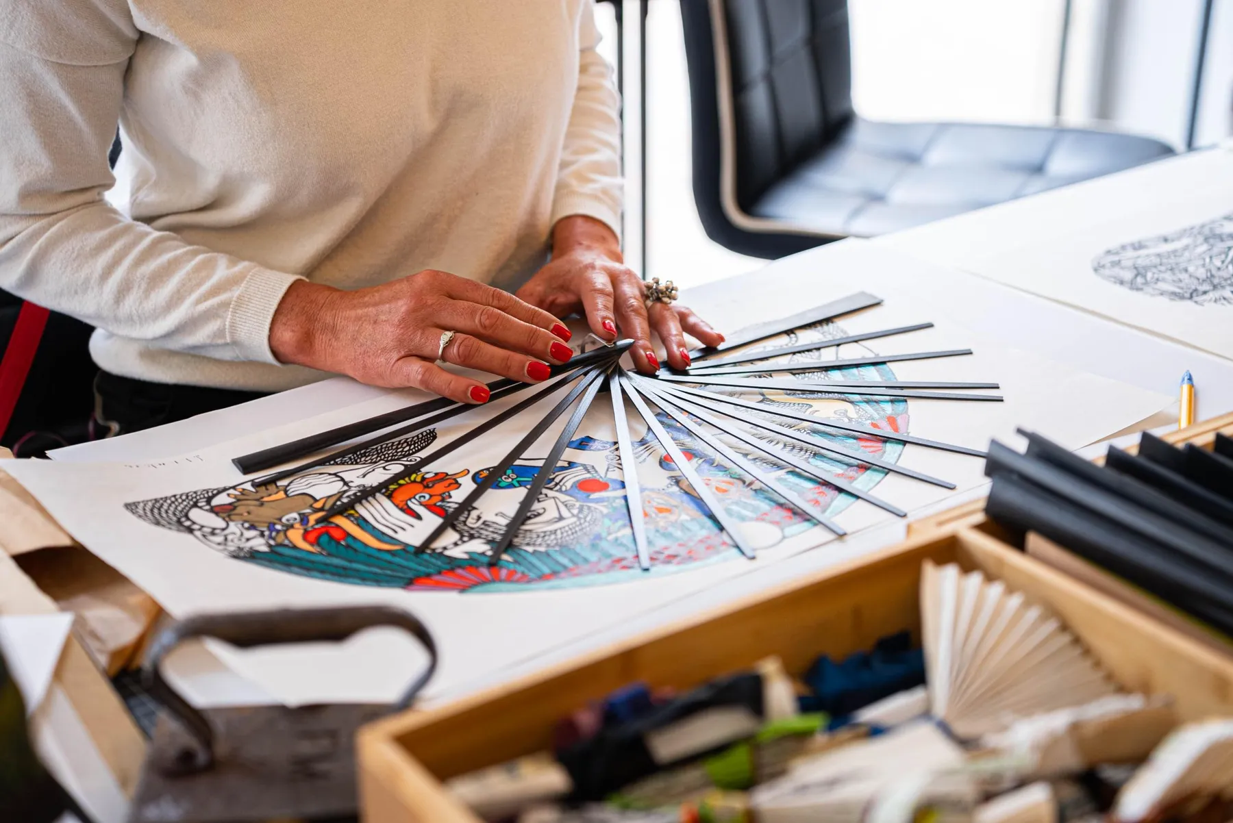 Personnalisez votre éventail avec Frederick - Image n°3 - Wecandoo