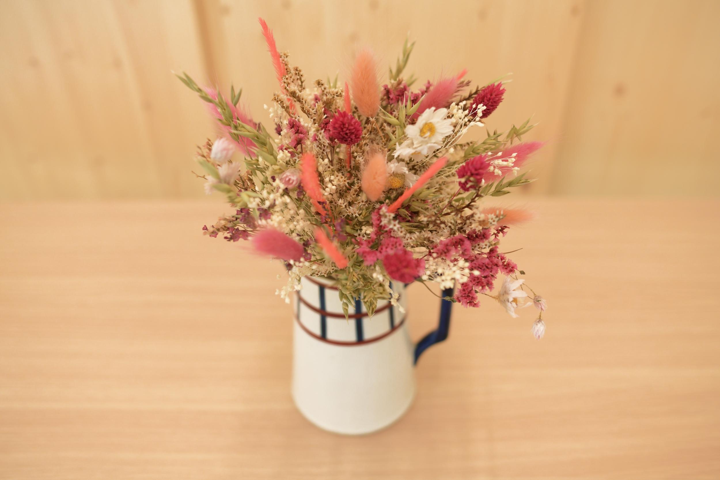 Réalisez votre bouquet de fleurs séchées