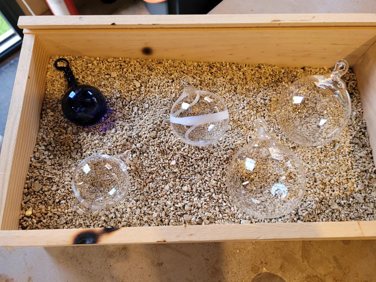 Façonnez votre boule en verre