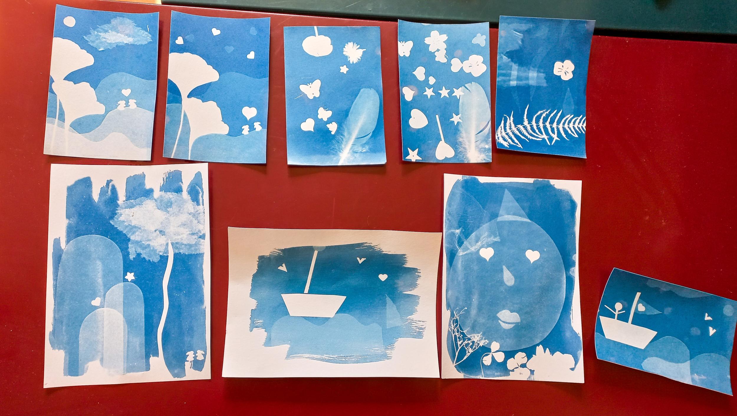 Wecandoo - Initiez-vous à l'impression de cyanotypes avec Clémence - Image n°5
