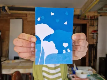 Wecandoo - Initiez-vous à l'impression de cyanotypes