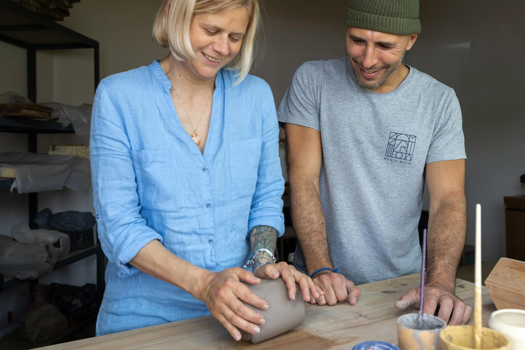 Façonnez votre tasse en céramique avec Benjamin - Image n°3 - Wecandoo