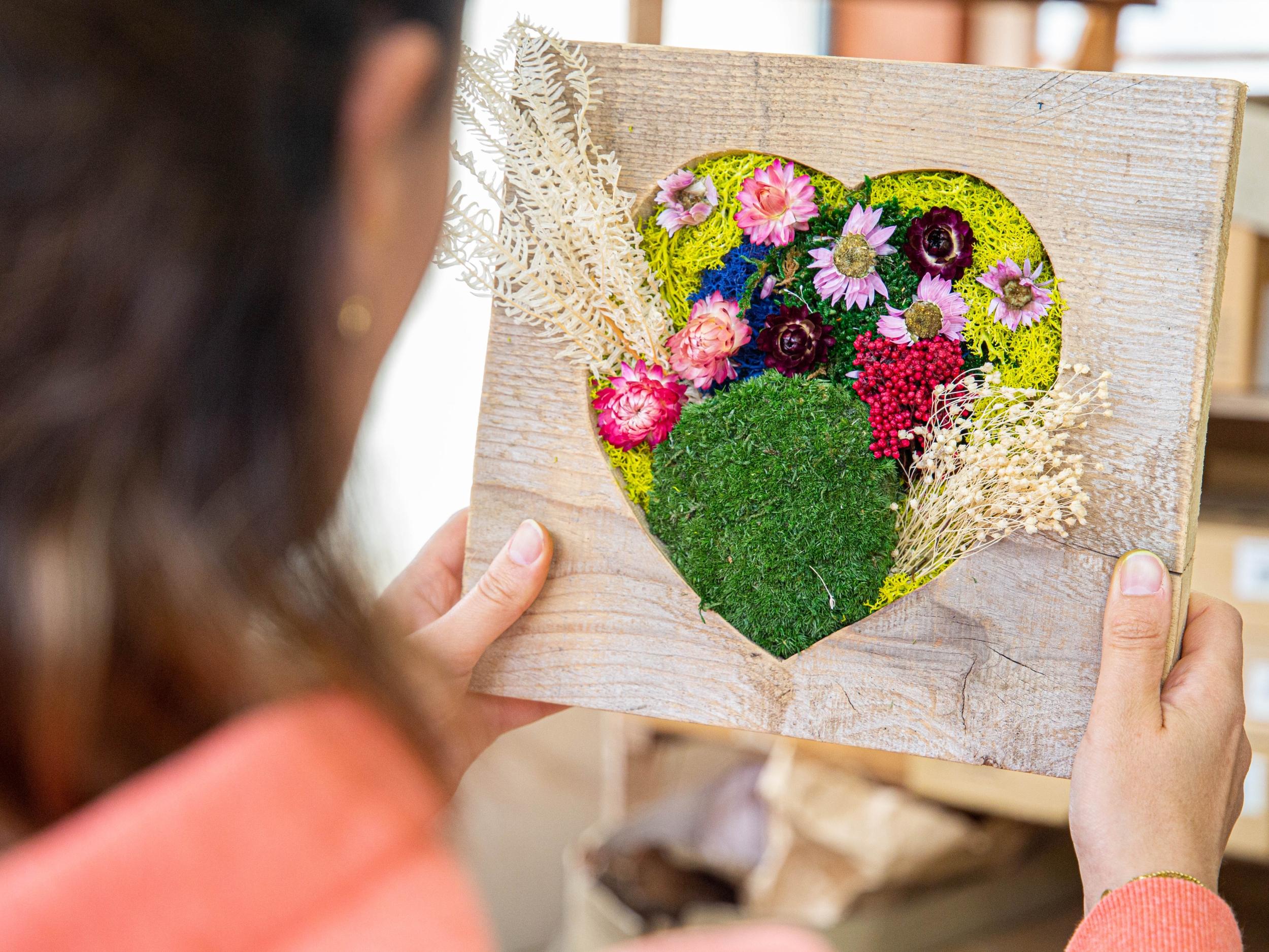 Réalisez votre tableau végétal