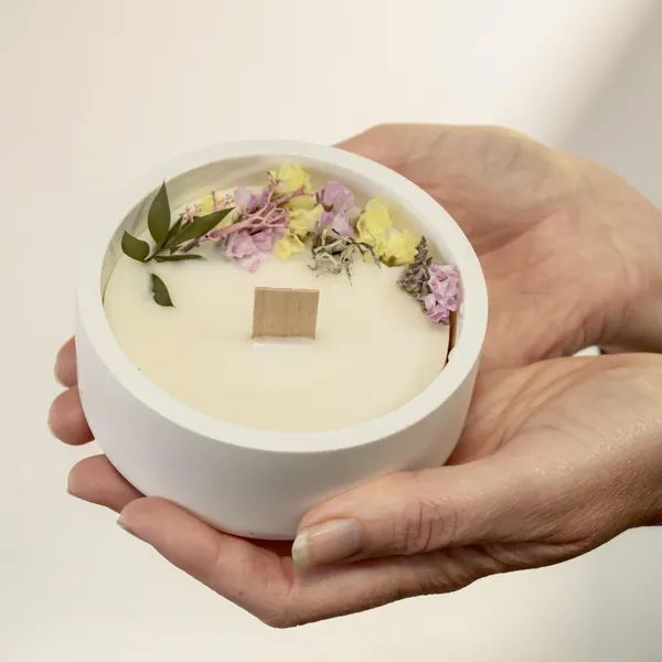Réalisez votre bougie parfumée fleurie - Image n°4 - Wecandoo