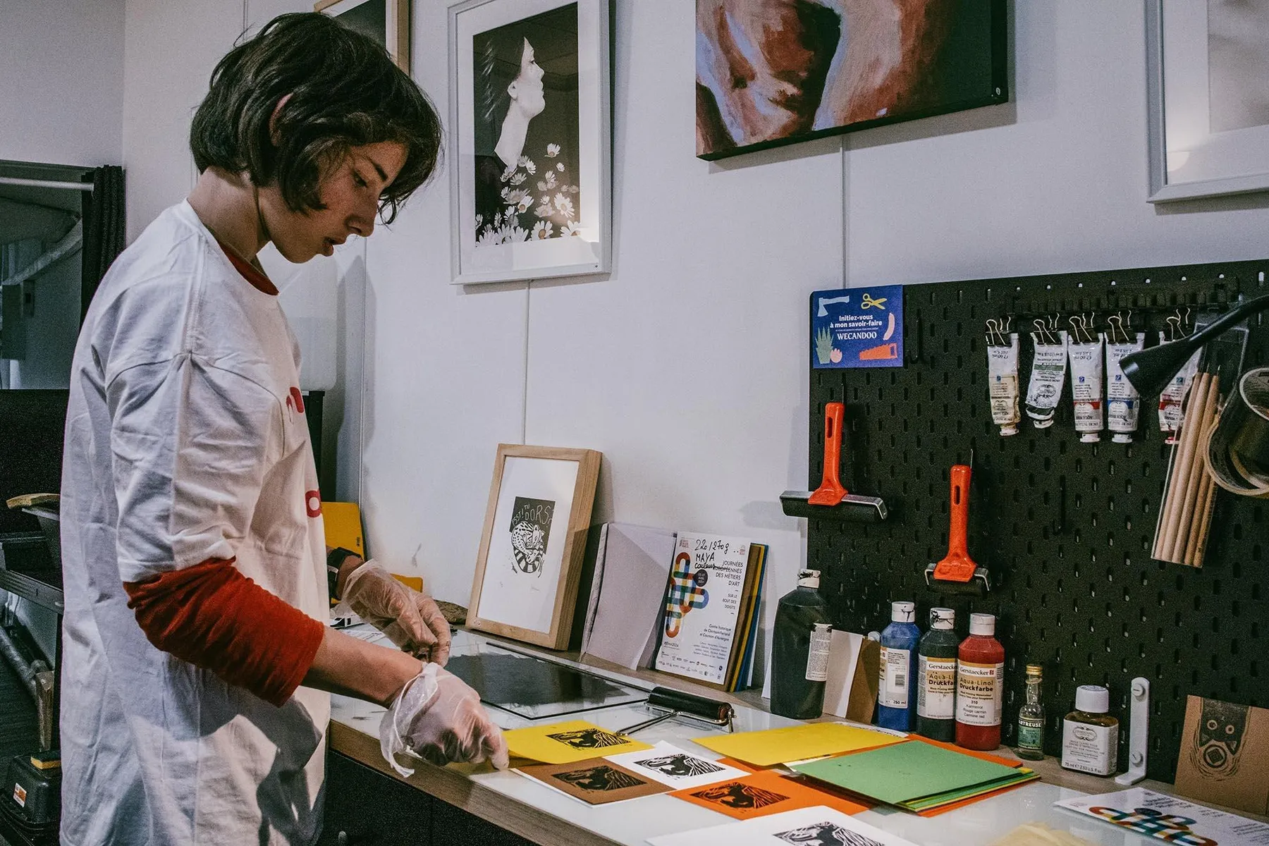 Apprenez la gravure en duo avec votre enfant accompagnés par Albane - Image n°3 - Wecandoo