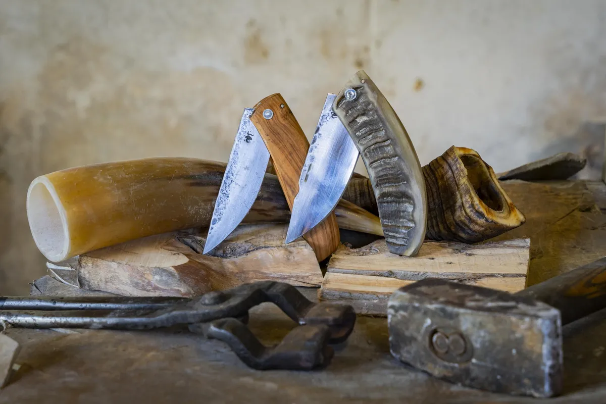 Réalisez votre couteau pliant feuilleté - 2J