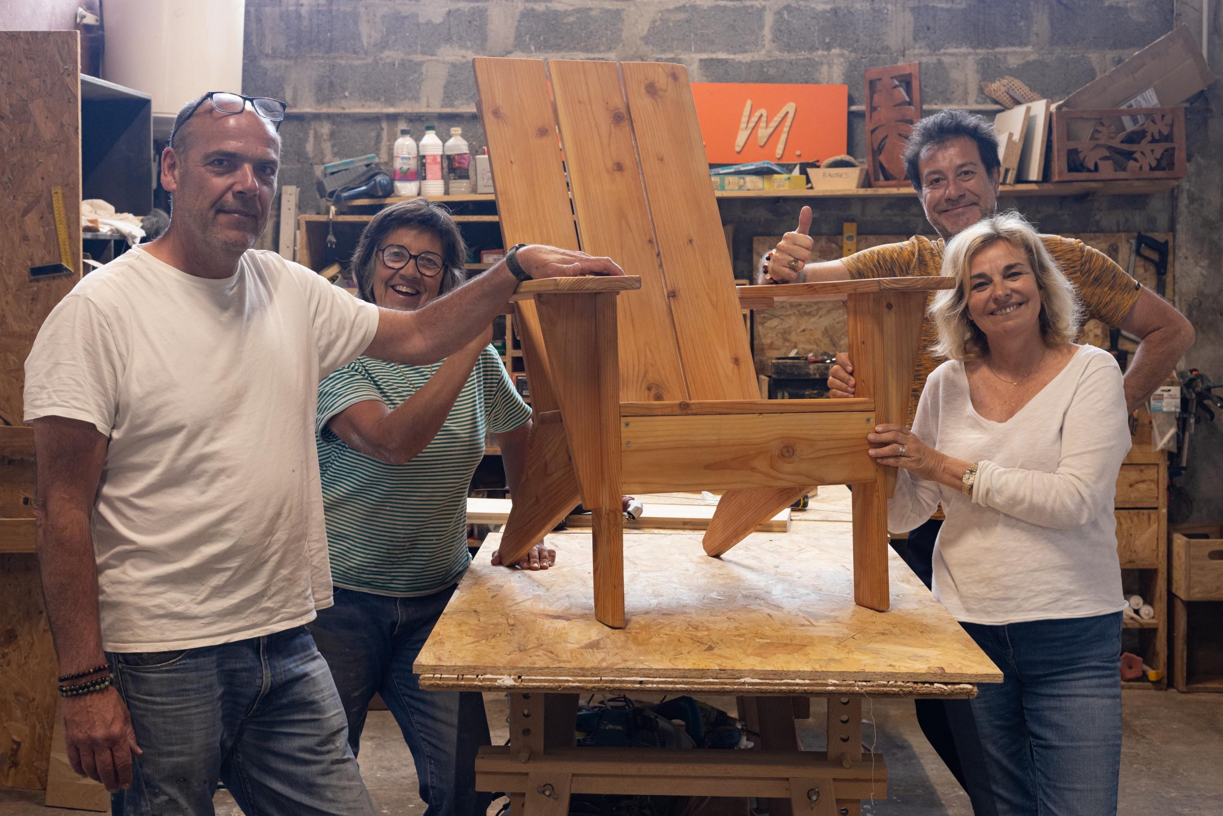 Fabriquez votre fauteuil de jardin avec Aimée - Image n°5 - Wecandoo