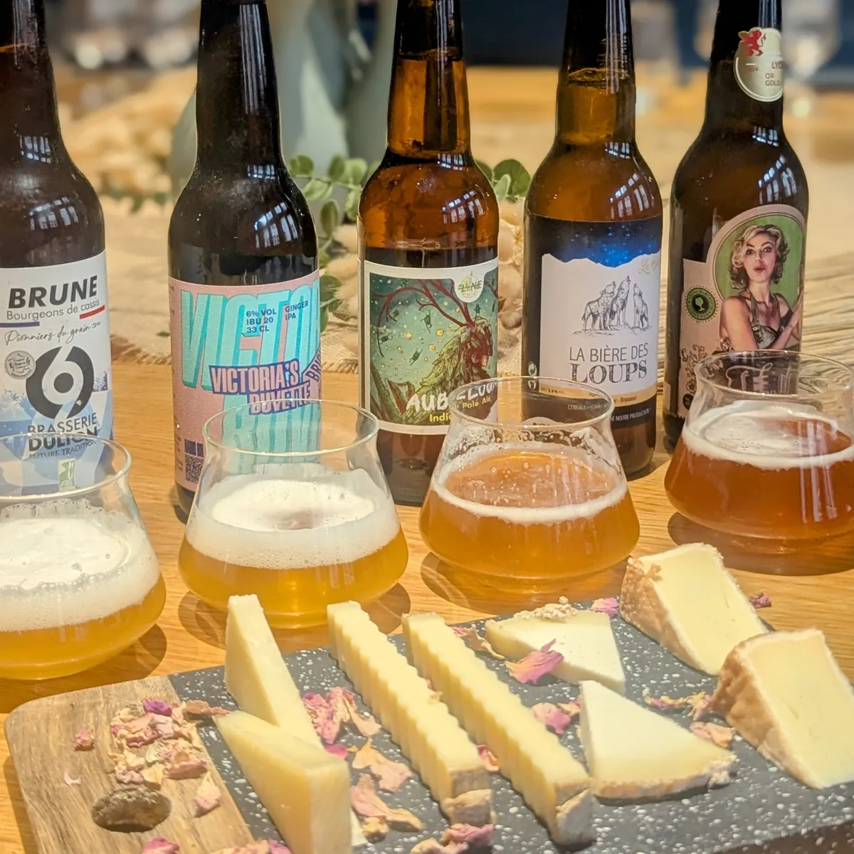 Initiez-vous aux accords fromages & bières