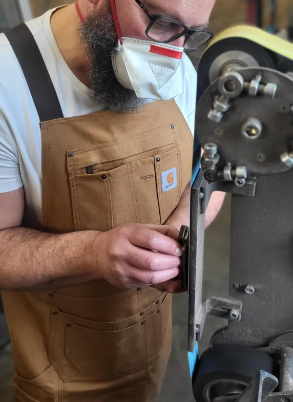 Fabriquez votre couteau pliant de A à Z en damas Suminagashi avec Arnaud - 2J - Image n°5 - Wecandoo