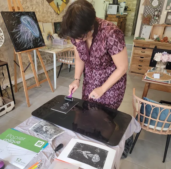 Découvrez la linogravure avec Ambre - Image n°5 - Wecandoo