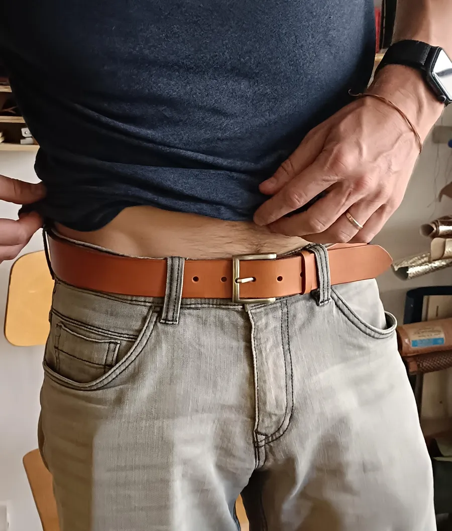 Fabriquez votre ceinture en cuir - Afbeelding nr. 1 - Wecandoo