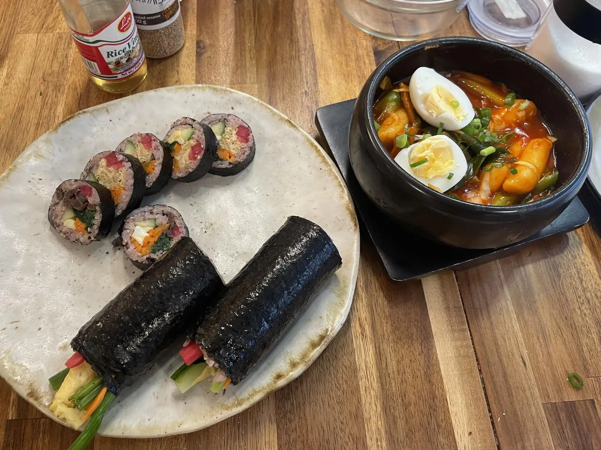 Réalisez votre kimbap et toekbokki