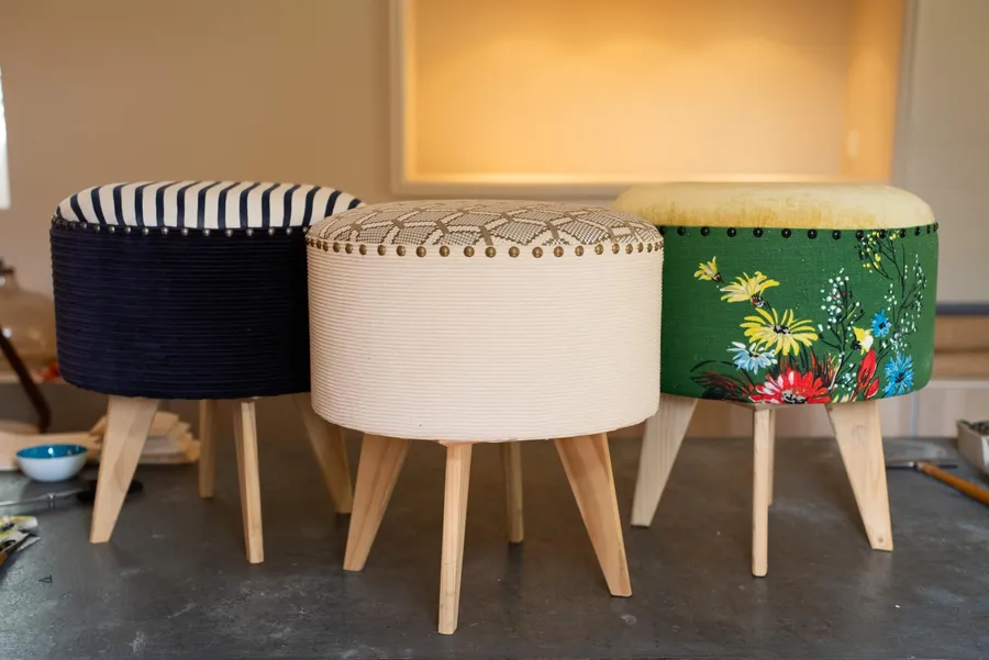 Créez votre pouf sur-mesure sur une journée avec Marie-Pierre - Image n°1 - Wecandoo