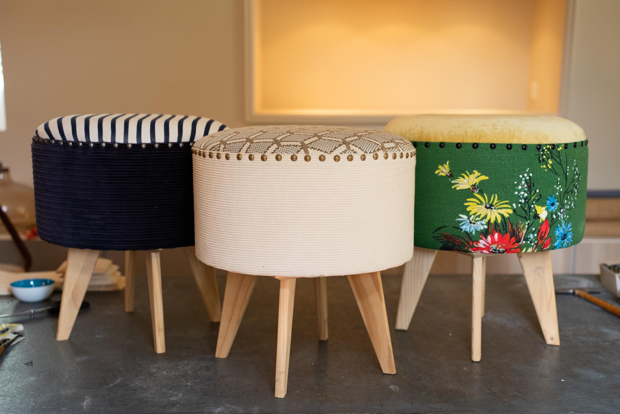 Créez votre pouf sur-mesure sur un jour