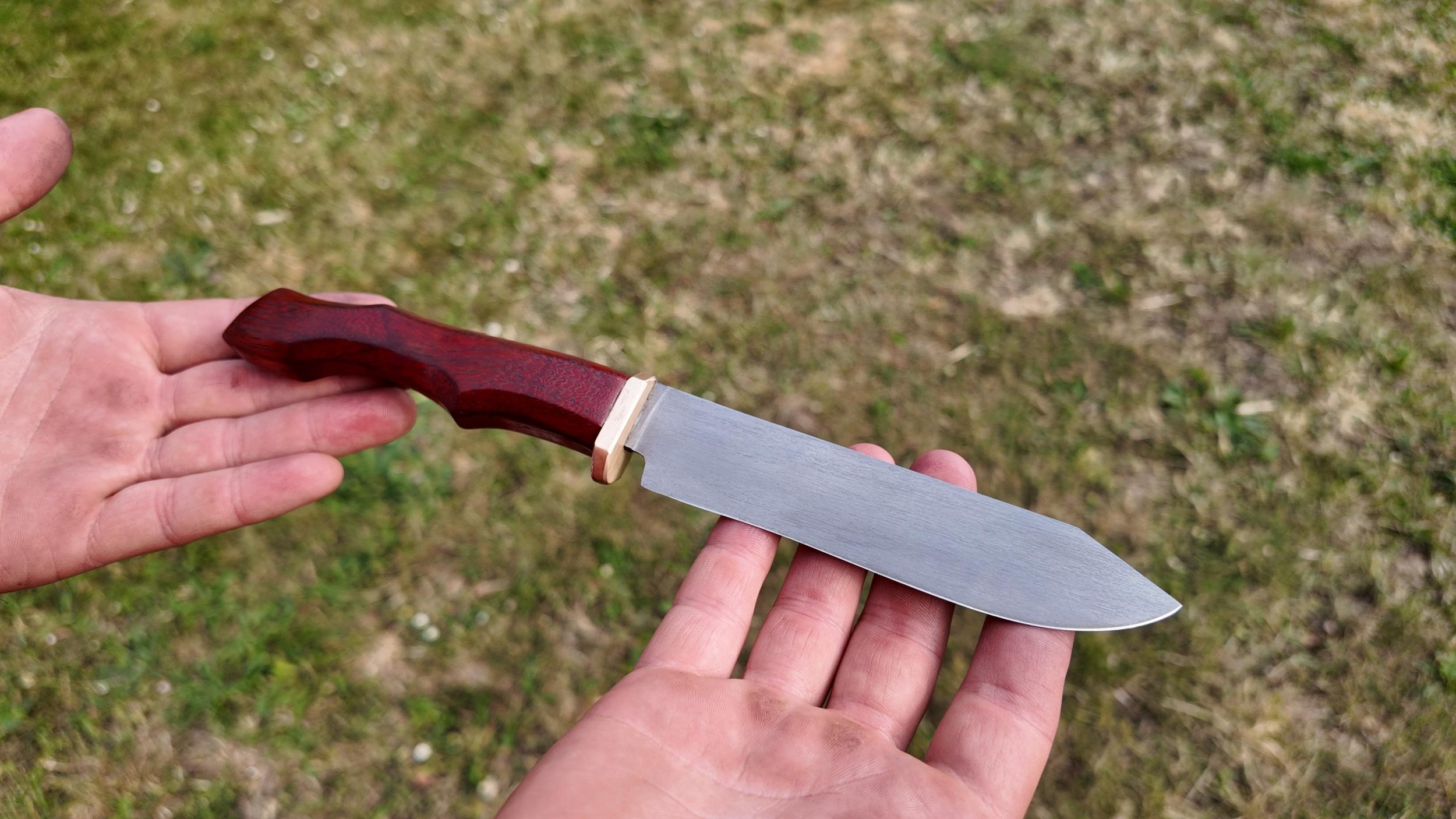 Réalisez votre couteau et son manche en bois