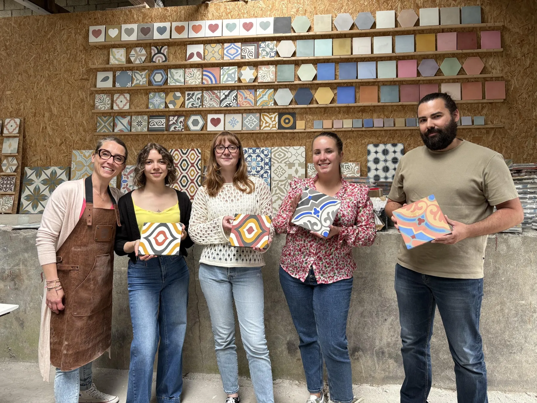 Fabriquez vos carreaux de ciment en duo accompagnés par Marie-Laure - Image n°3 - Wecandoo