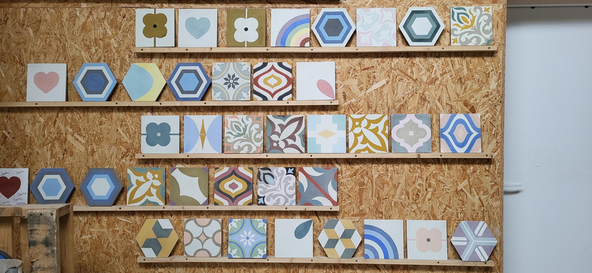 Fabriquez vos carreaux de ciment en duo à Rouen