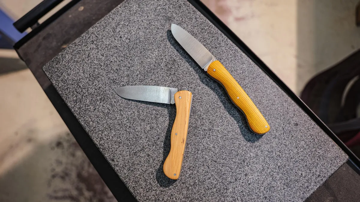 Réalisez votre couteau pliant