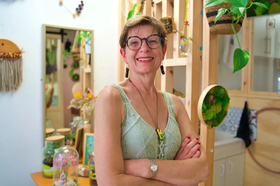 Cécile: Fleuriste in Clermont-Ferrand