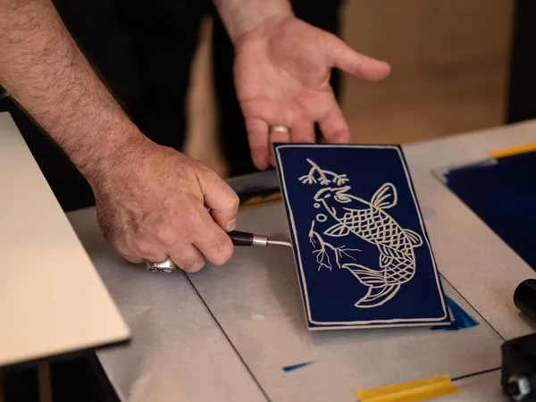 Initiez-vous à la linogravure avec Alexandre - Afbeelding nr. 2 - Wecandoo