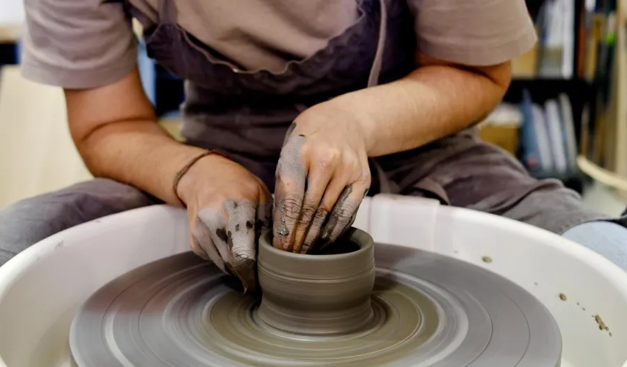 Tournez votre duo de tasses à café en céramique - Image n°1 - Wecandoo