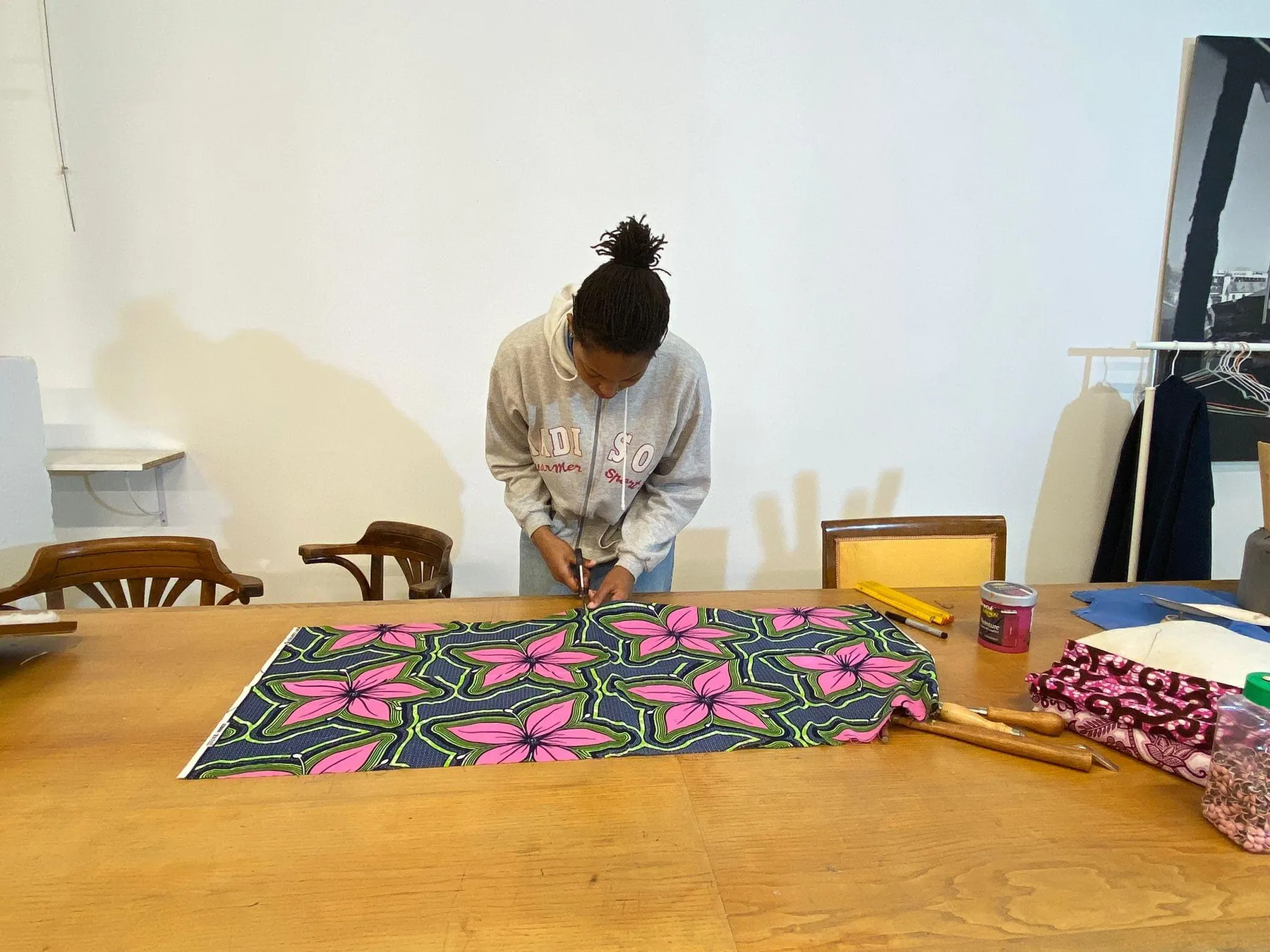 Réalisez votre repose-pieds en wax avec Corinne à Strasbourg - Image n°2 - Wecandoo