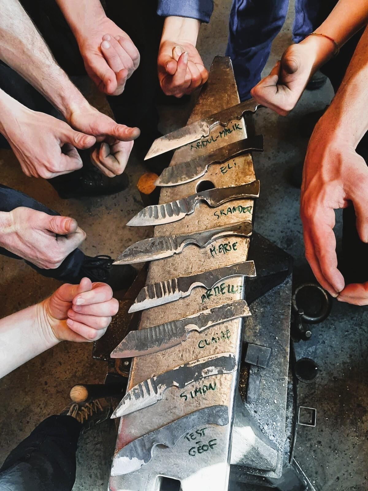 Forgez votre couteau en acier sur une journée avec Geoffroy et Nicolas - Image n°5 - Wecandoo