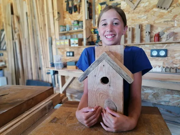 Réalisez votre nichoir en duo avec votre enfant accompagnés par Delphine - Afbeelding nr. 4 - Wecandoo