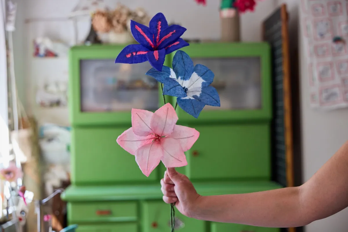 Réalisez vos créations florales en lin