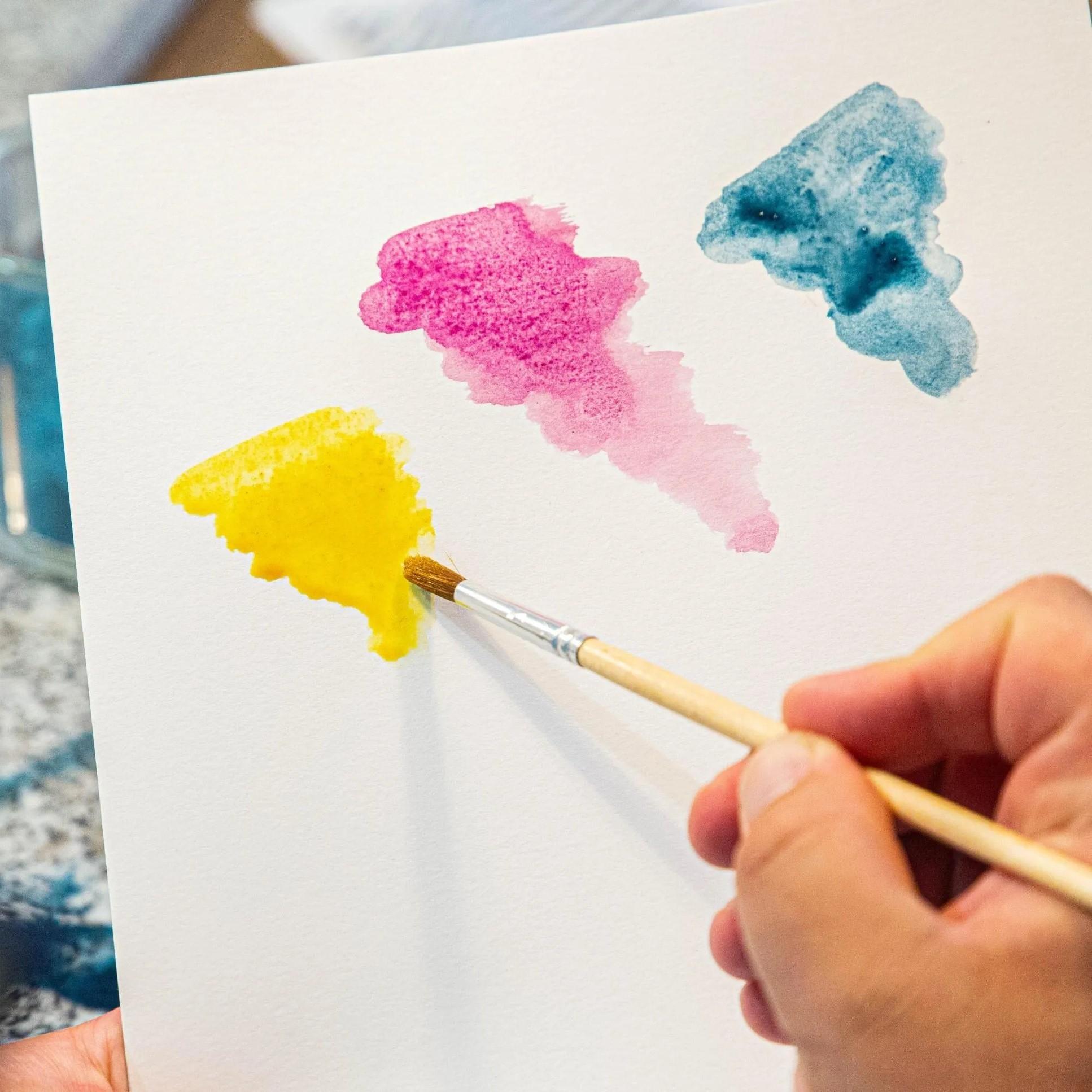 Fabriquez vos aquarelles naturelles